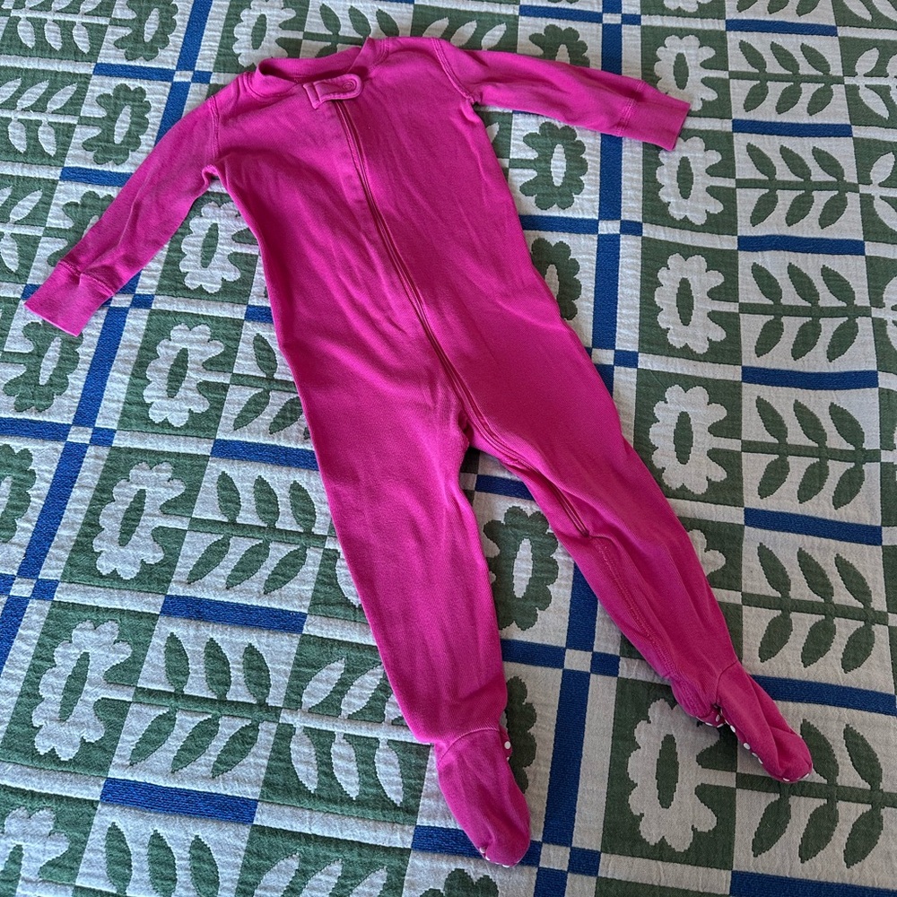 Hanna Zip Footie Pajama